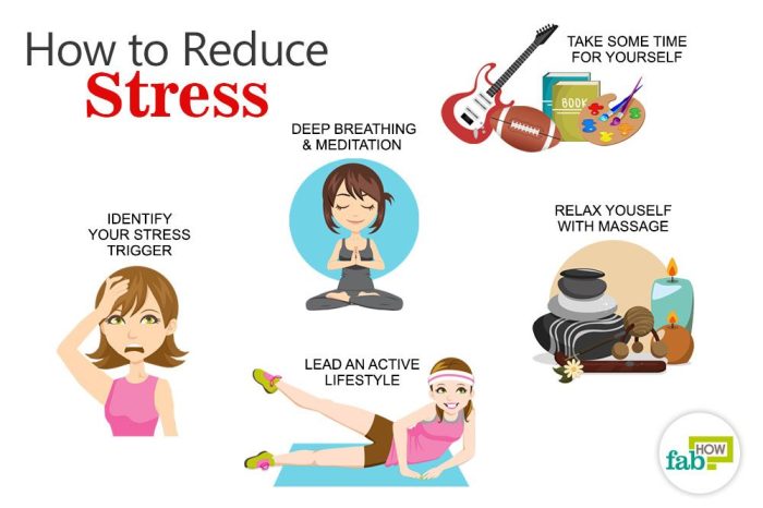 Strategies for reducing stress in a healthy lifestyle
