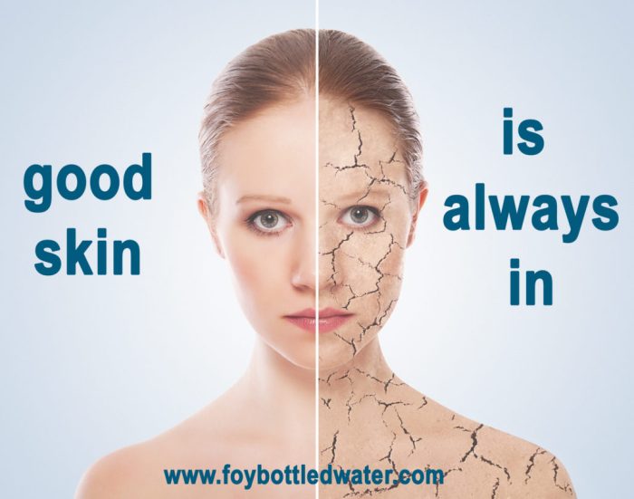 Importance of adequate hydration for skin health